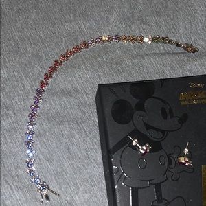 Disney Mcikey mouse earrings & bracelet